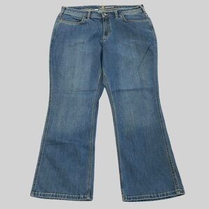 Carhartt Relaxed Fit Women’s Size 16 Blue Rugged Flex Jasper Denim Outdoor